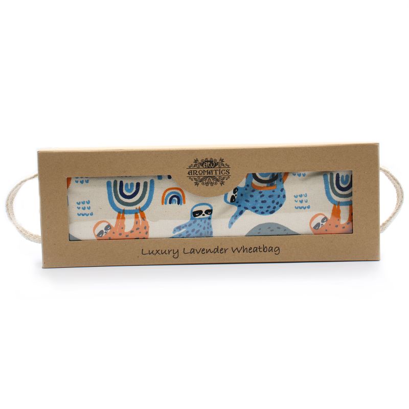 Bolsa de Trigo de Lavanda en Caja de Regalo - Perezosa