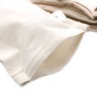 Natural 4 oz bolsa de algodón de trigo
