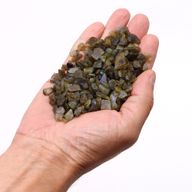 Chips de labradorita - piedras semipreciosas a granel - 1 kg