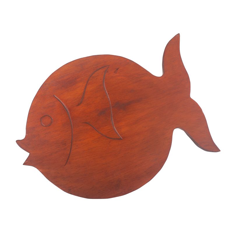 Mesa de Madera de Albasia - Terracota