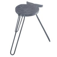 Mesa de Madera de Albasia - Grisáceo