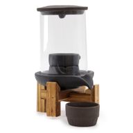 Quemador de incienso de reflujo - cascada de la casa de té