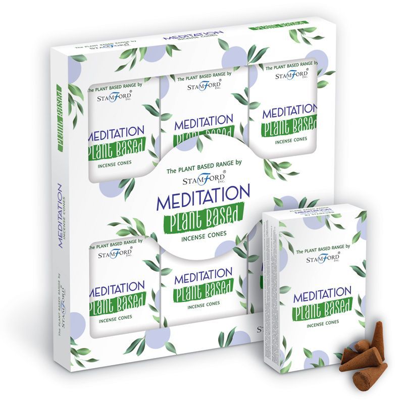 Conos de Incienso a Base de Plantas - Meditación