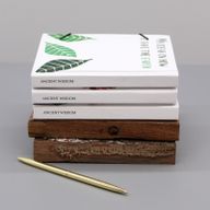 Libreta pequeña con correa - Hojas en el mismo árbol