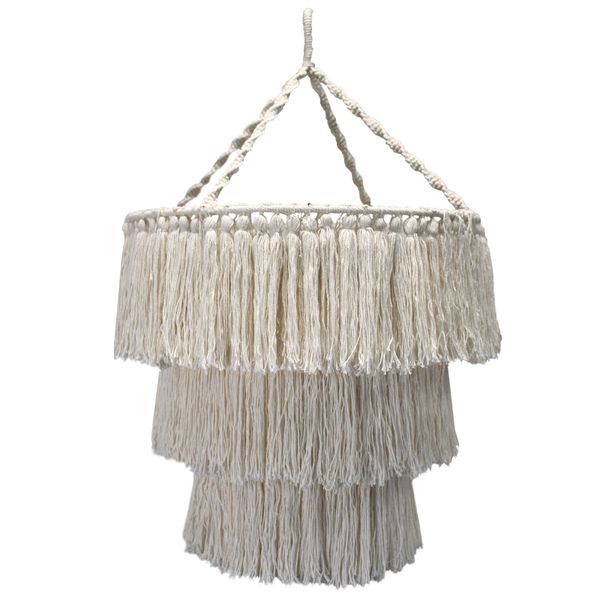 Lámpara de Macramé