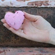 Bombas de Baño Corazón 70g - Ylang & Rose