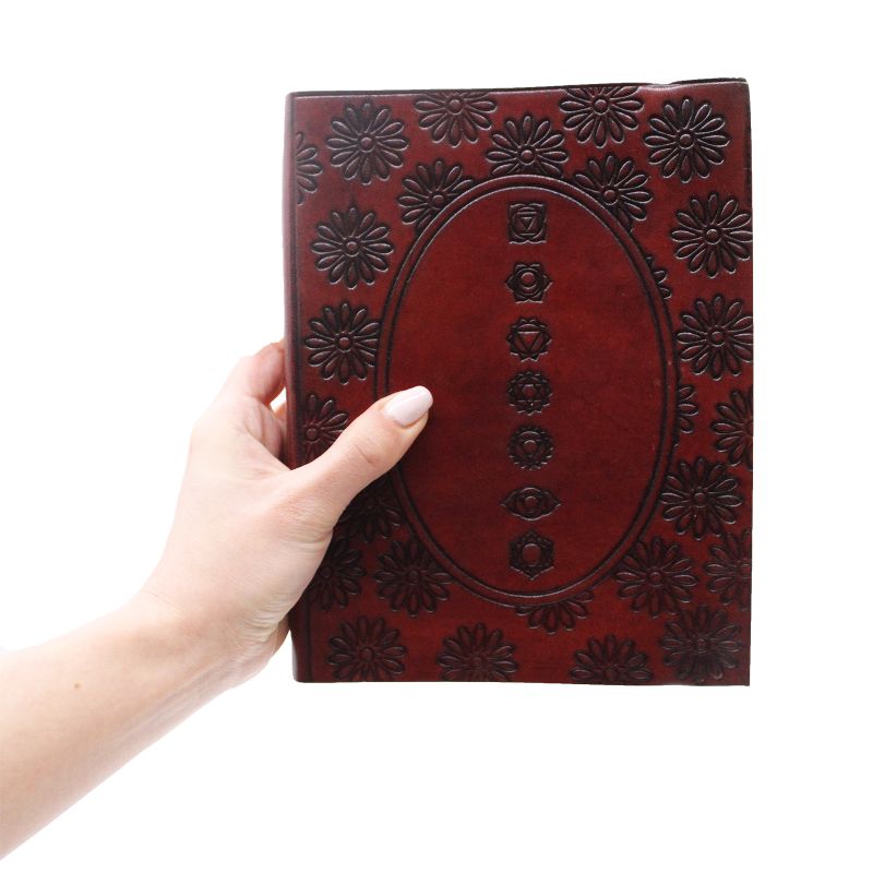 Cuaderno mediana con elástico - Chakra Mandala