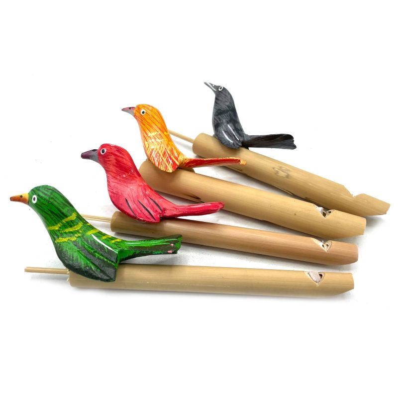 Silbato para pájaros - 4 surtidos