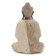 Estatua de Buda encalado - 40cm Bienvenida