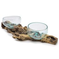Vidrio en soporte doble extragrande - 70 cm