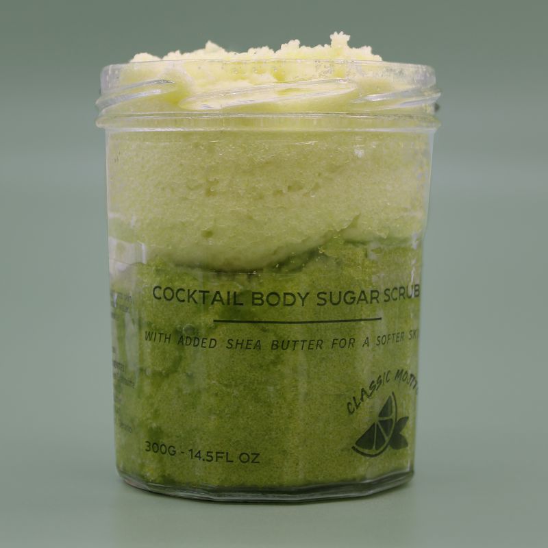 Exfoliante corporal de azúcar perfumado - Mojito clásico 300g