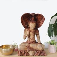 Shiva con Cobra - 50cm