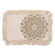 Cojín Lotus Mandala - 30x50cm - bronce