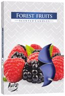 1x Set de 6 Velas de Té Perfumadas - Frutas del Bosque
