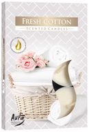 1x Set de 6 Velas de Té Perfumadas - Algodón fresco