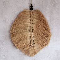 Colgante Hoja Raffa 35cm