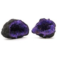 Geodas de calcita coloreada - Piedra Negra - Turquesa