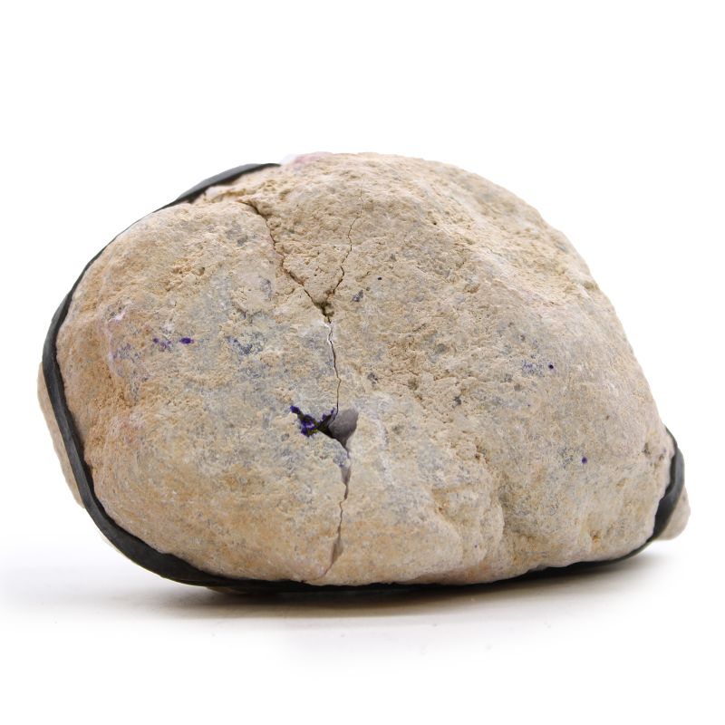 Geodas de calcita coloreada - Piedra Natural - Morado & Oro