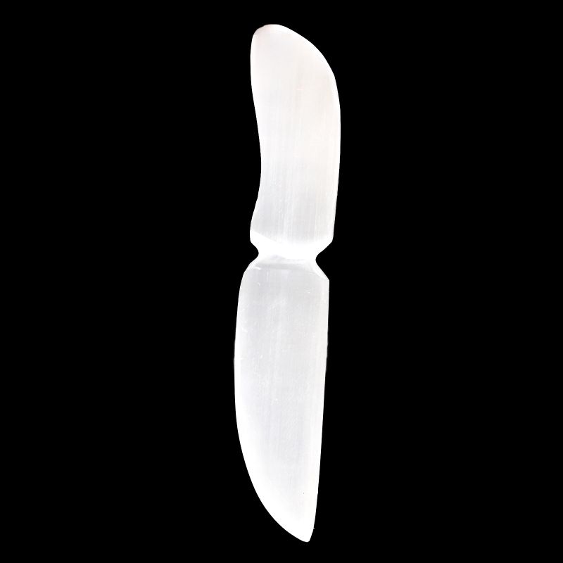 Cuchillo ritual de Selenita - Clasico