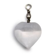 Colgante Corazón Selenita