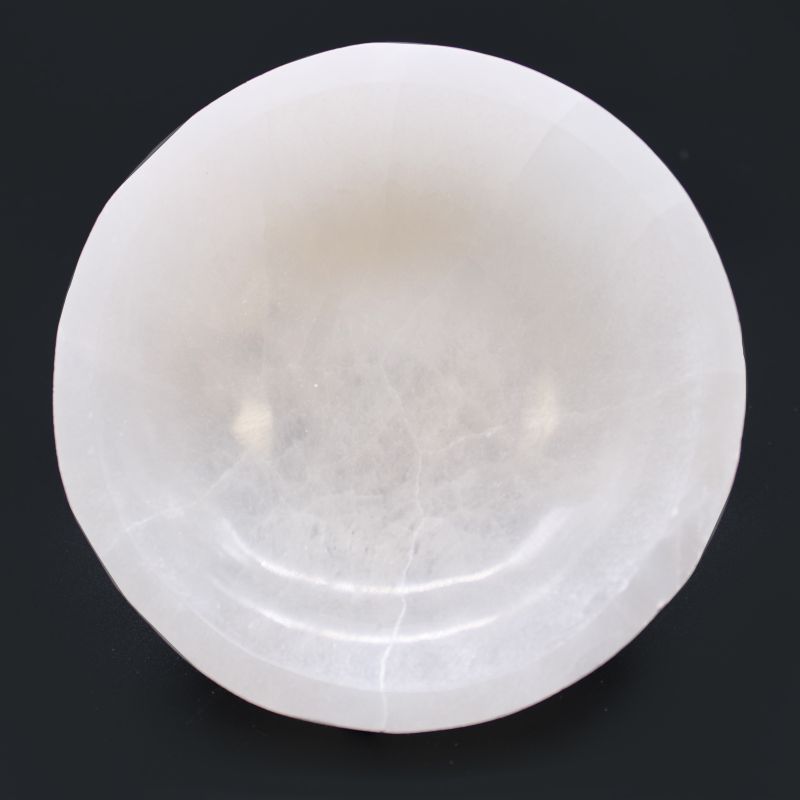 Cuenco Redondo de selenita - 15cm