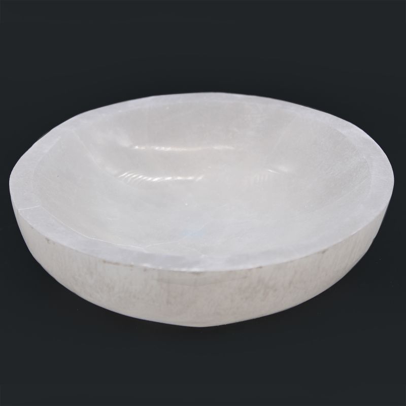 Cuenco Redondo de selenita - 15cm