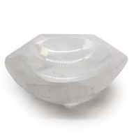 Cuenco hexagonal de selenita - 10cm