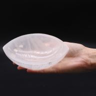 Cuenco con forma de ojo de Selenita - 15cm