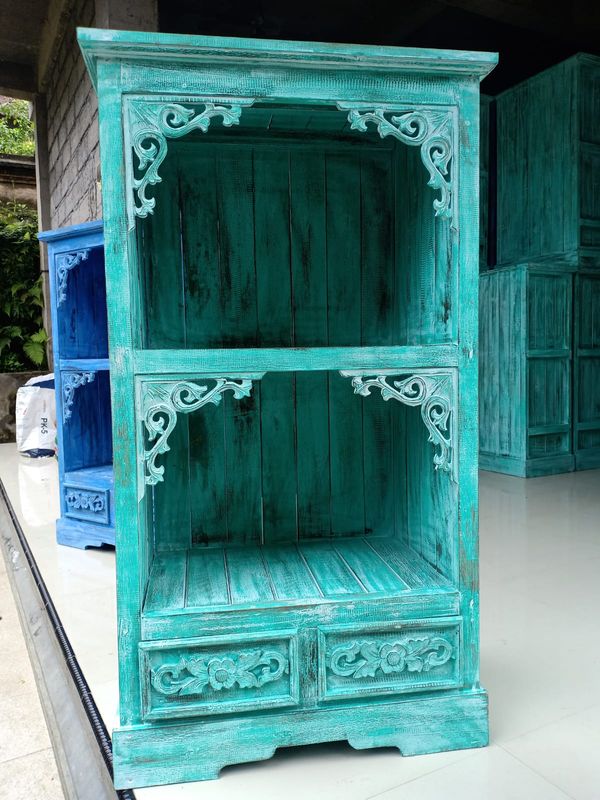 Mueble de baño Albasia - Turquoise wash