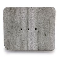 Jabonera de piedra Ziolit de forma cuadrada