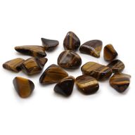 Tumble Stone - Ojo de tigre dorado M