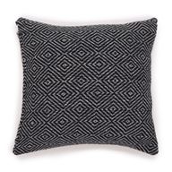 Funda de Cojín Clásico - Laberinto Negro - 40x40cm