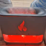 Difusor de Aroma Blaze - Cámara de Sal del Himalaya - USB-C - Efecto Llama (Sal incluida)