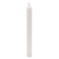 Velas a Granel de Color Sólido - Blanco Rústico - Paquete de 10