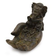 Quemador de incienso Ganesh y mano (antiguo)