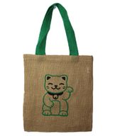 Bolsa de Yute Grande - 3 Diseños ( Aleatorio)