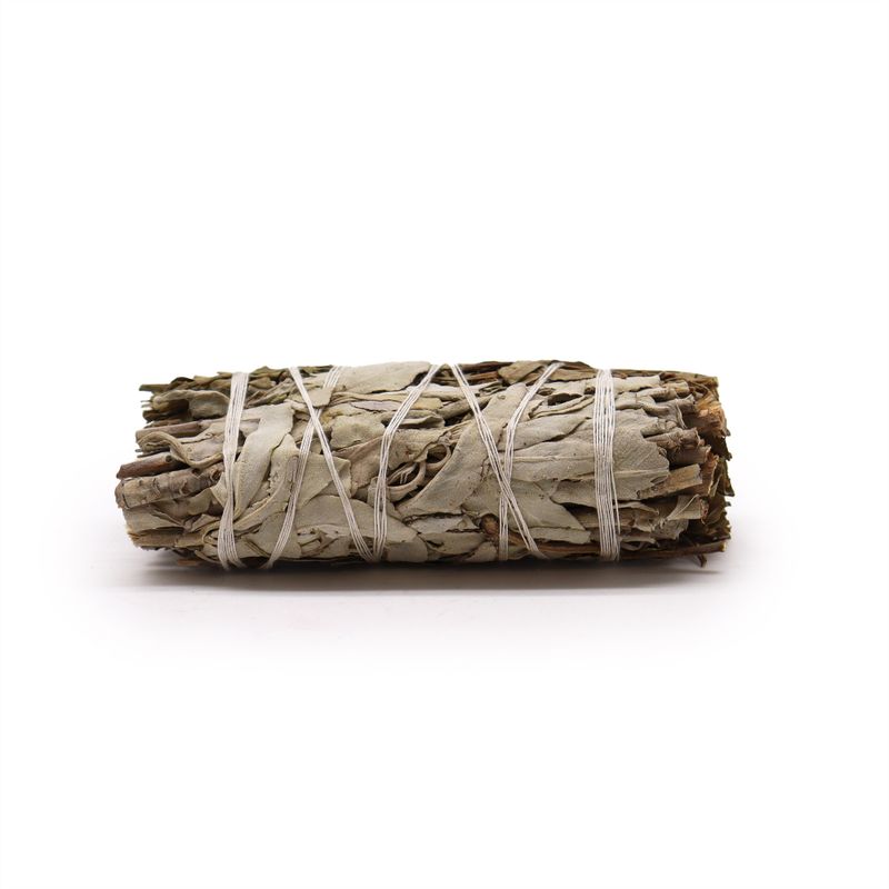 Atado de Hierba - Salvia Blanca y Follaje de Pirul