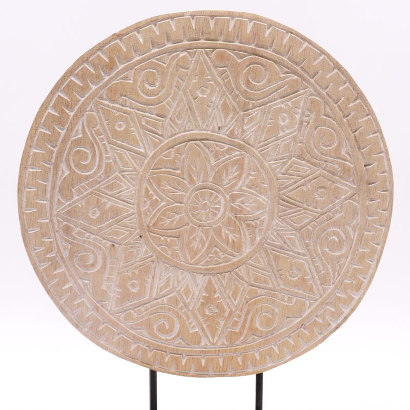 Buda Feng Shui - Mandala Clásico - Natural