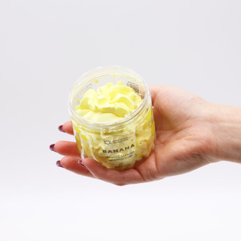 Jabón de Plátano con Crema Batida 120g