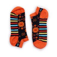 Calcetines bajos de bambú Hop Hare S/M (36-40) - Mandala Flowers