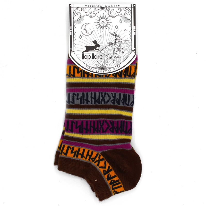 Calcetines bajos de bambú Hop Hare S/M (36-40) - Rune Stones