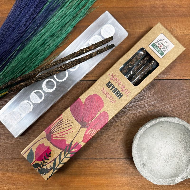 Incienso Botánico Natural Masala - Mirra