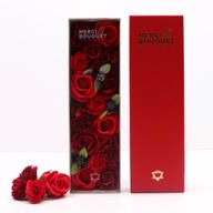 Caja Larga - Rosas Rojas Clásicas