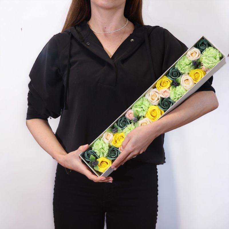 Caja Extra Larga - Celebraciones de Primavera - Amarillo y Verdes