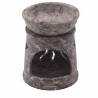 Quemador de aceite pequeño de esteatita 8 cm - Sol y Estrellas