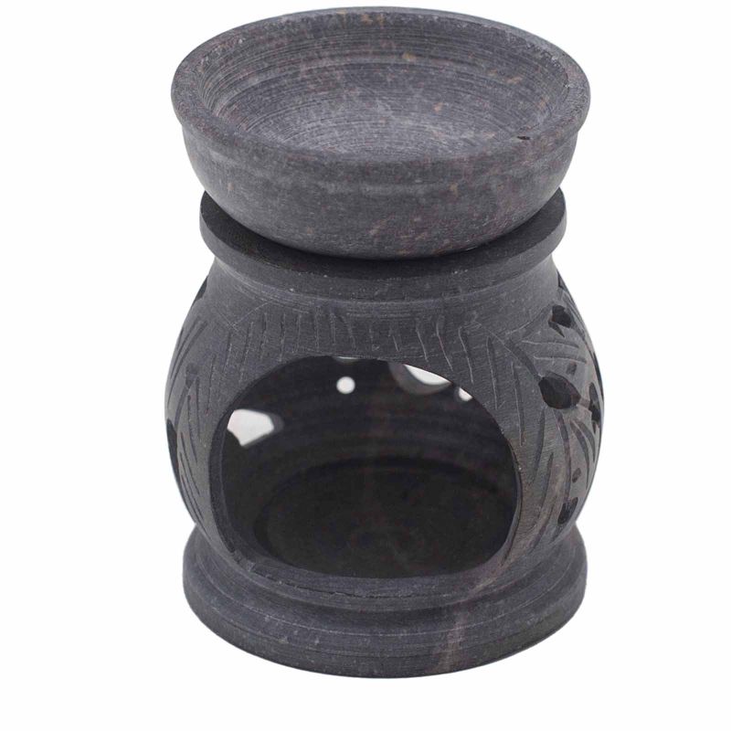 Quemador de aceite pequeño de esteatita 8cm - Om