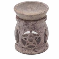 Quemador de aceite de esteatita pequeño 8 cm - Pentágono de las Tres Lunas