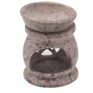 Quemador de aceite de esteatita pequeño 8 cm - Pentágono de las Tres Lunas