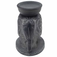 Quemador de aceite de esteatita 10,5 cm - Elefante de pie