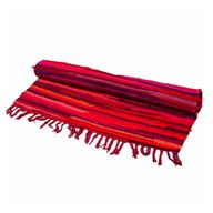 Alfombra de trapo grande - 150x90 cm - calidad premium - Shocking Pinks